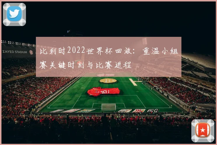 比利时2022世界杯回放：重温小组赛关键时刻与比赛进程